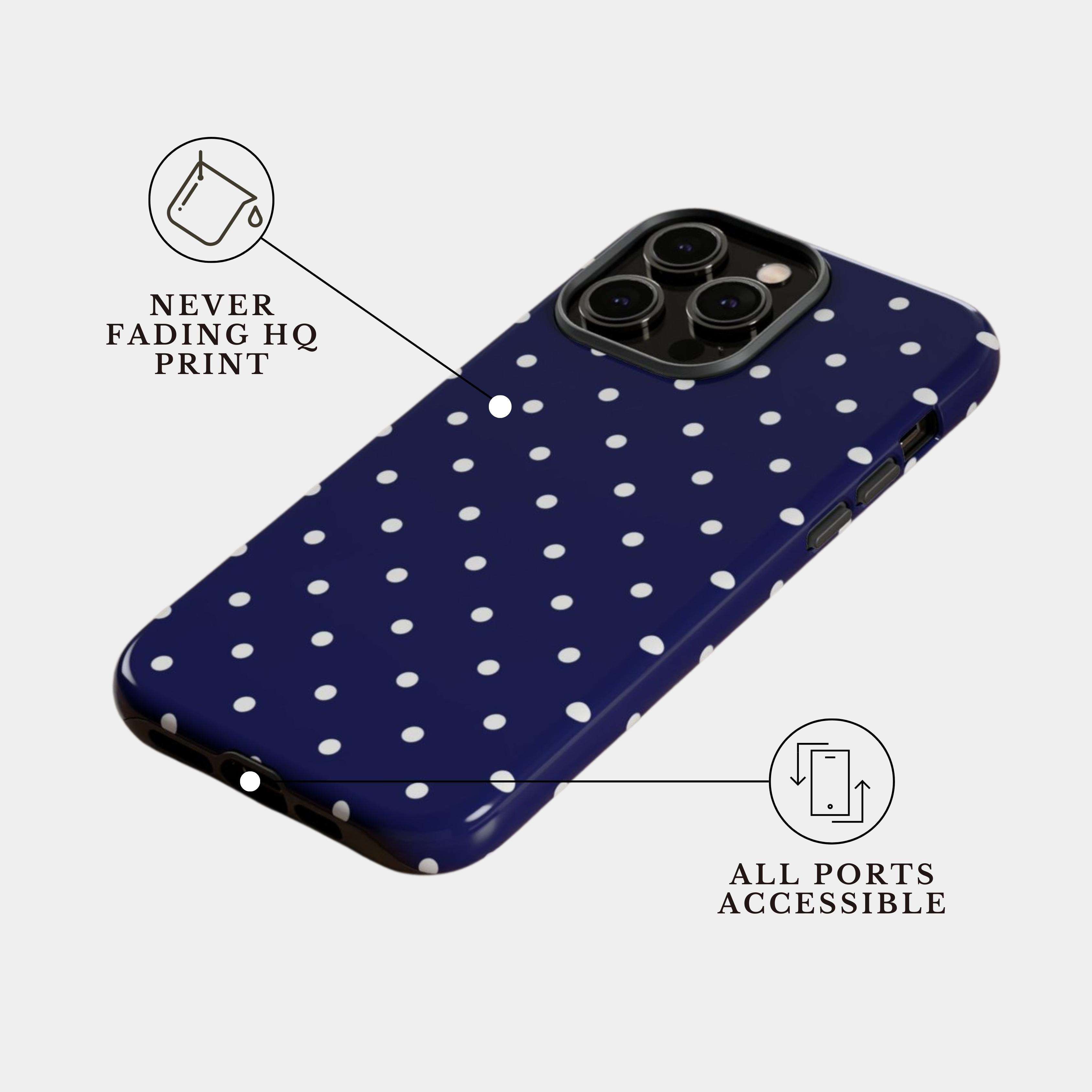 The Moonlit Polkadior | #1180 Mobile Case by CoverMeUp - Style 10