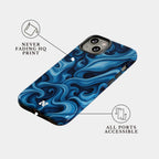 The Blue Silhouette | #1191 Mobile Case by CoverMeUp - Style 9