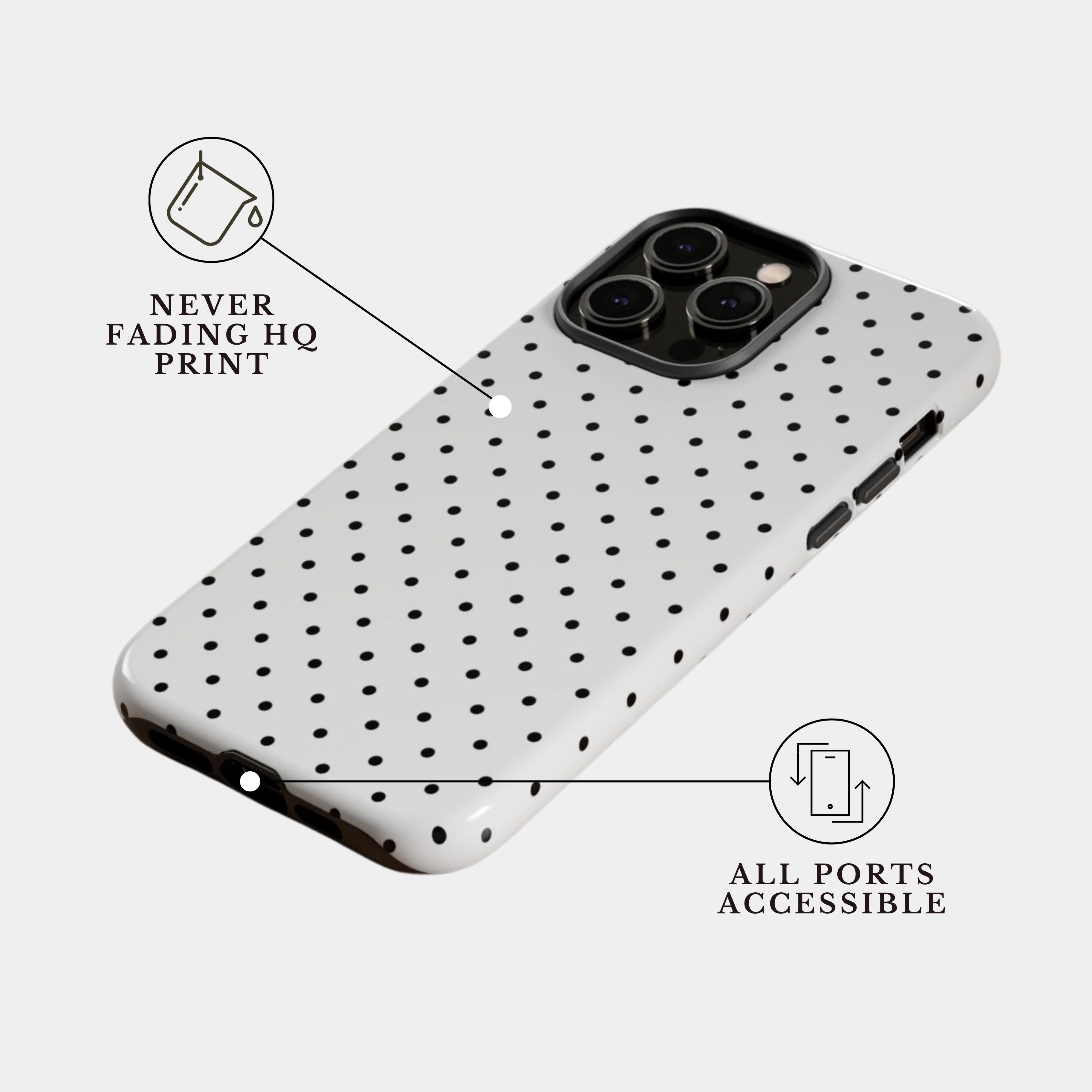 The Parisian Dotline | #1181 Mobile Case by CoverMeUp - Style 8