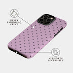 The Soft Polka | #1183 Mobile Case by CoverMeUp - Style 8