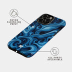 The Blue Silhouette | #1191 Mobile Case by CoverMeUp - Style 8