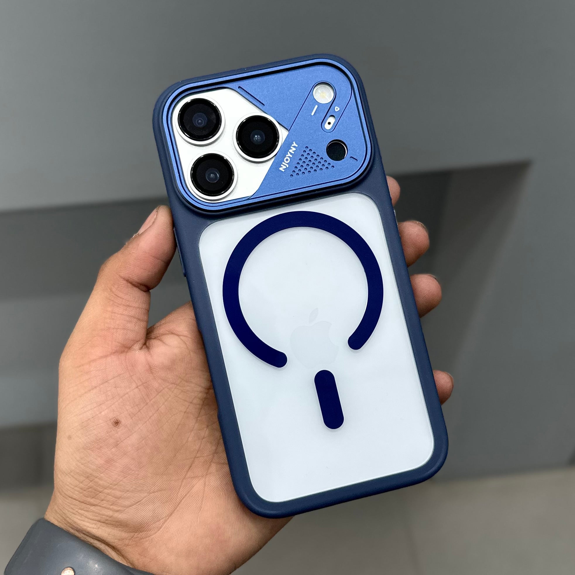 NY ARMOR X MAGSAFE CASE - BLUE ( No. 3050 ) Mobile Case by CoverMeUp - Style 2