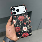 ONEGIF FLORAL EMPRESS EDITION MAGSAFE CASE - BLACK ( No. 2689 ) Mobile Case by CoverMeUp