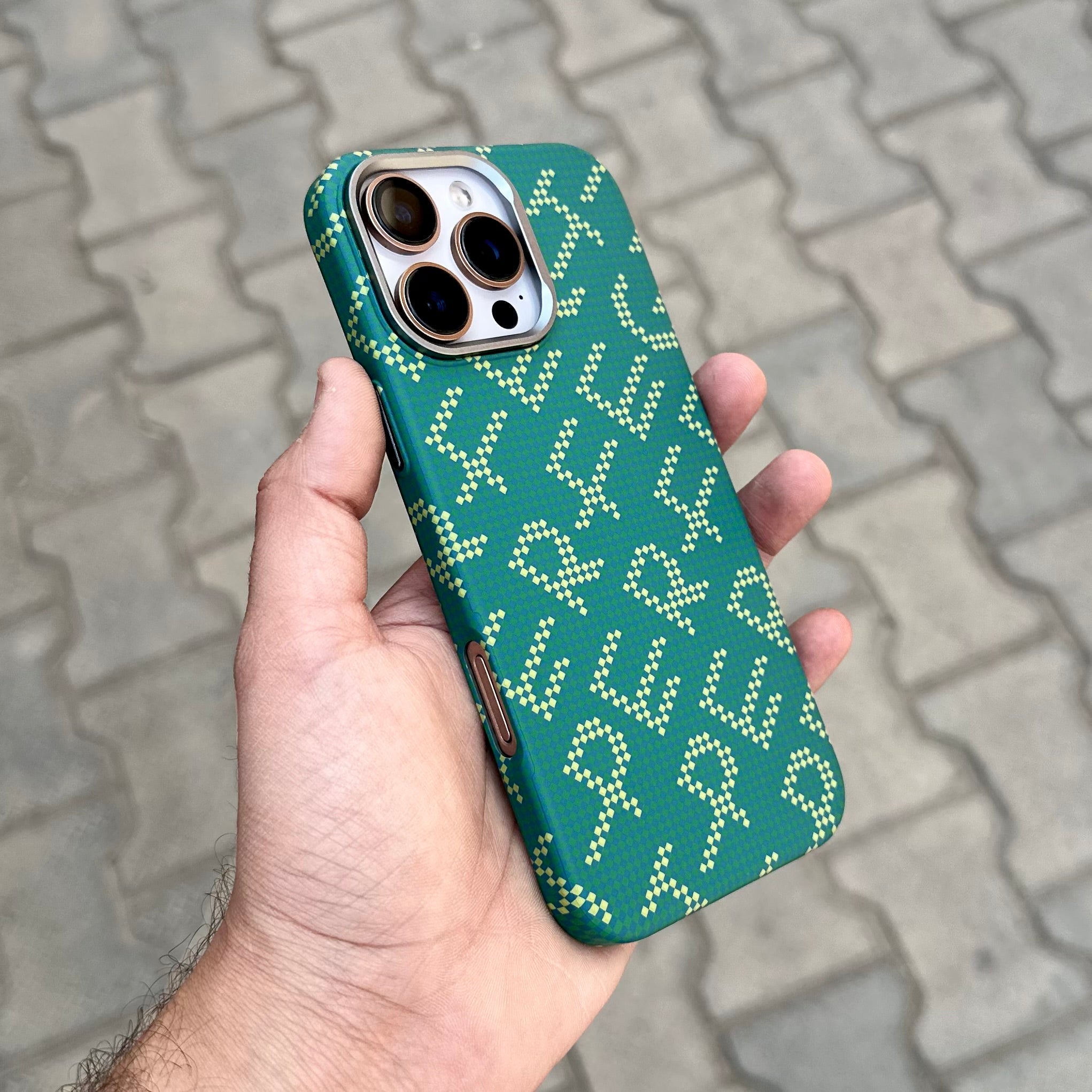 Byhum Case With Magsafe-Green ( No. 1494 ) Mobile Case by CoverMeUp - Style 2