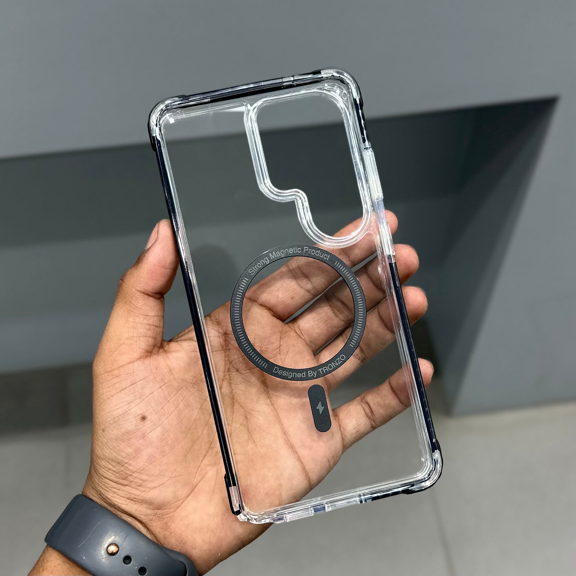 TRANZO DOLPHIN SAMSUNG CASE - BLACK ( No. 3245 ) Mobile Case by CoverMeUp - Style 4