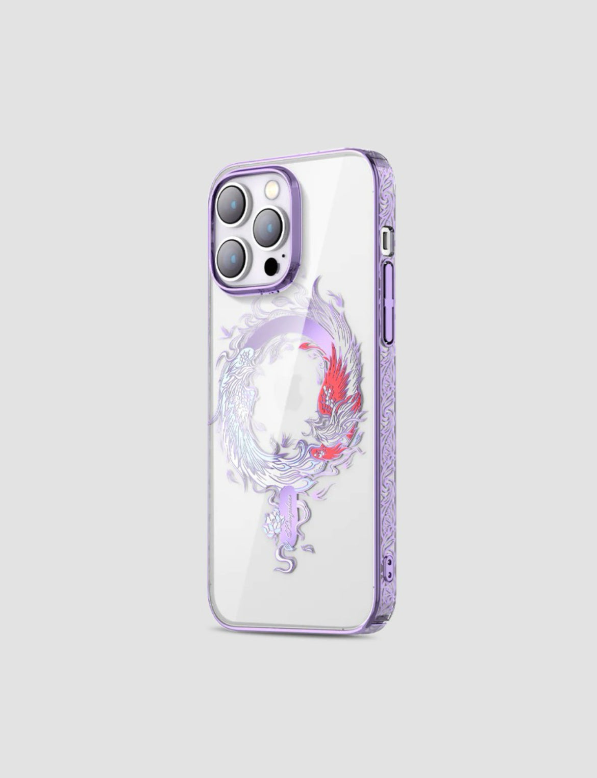 DRAGON ANIMAL 3D PATTERN DESIGN PHONE CASE FOR IPHONE 14 PRO