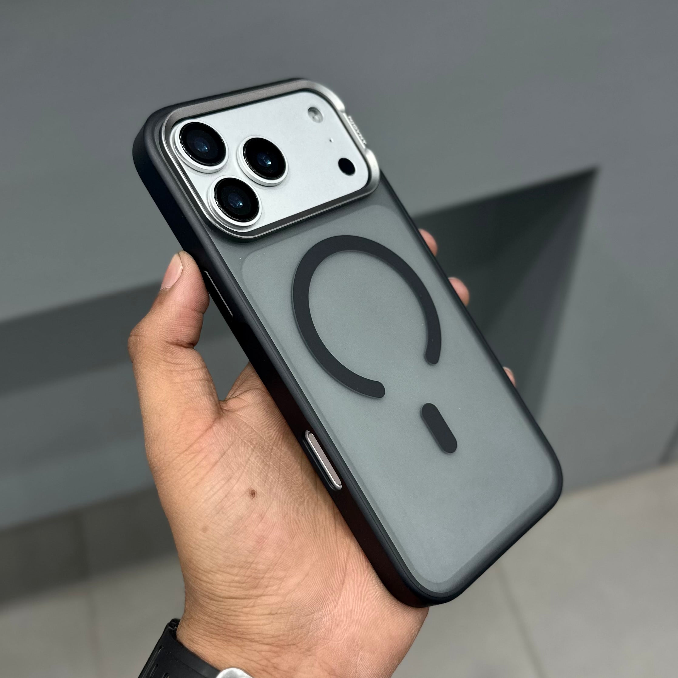 NY FROSTED SIDE SOFT CASE - BLACK ( No. 2737 )