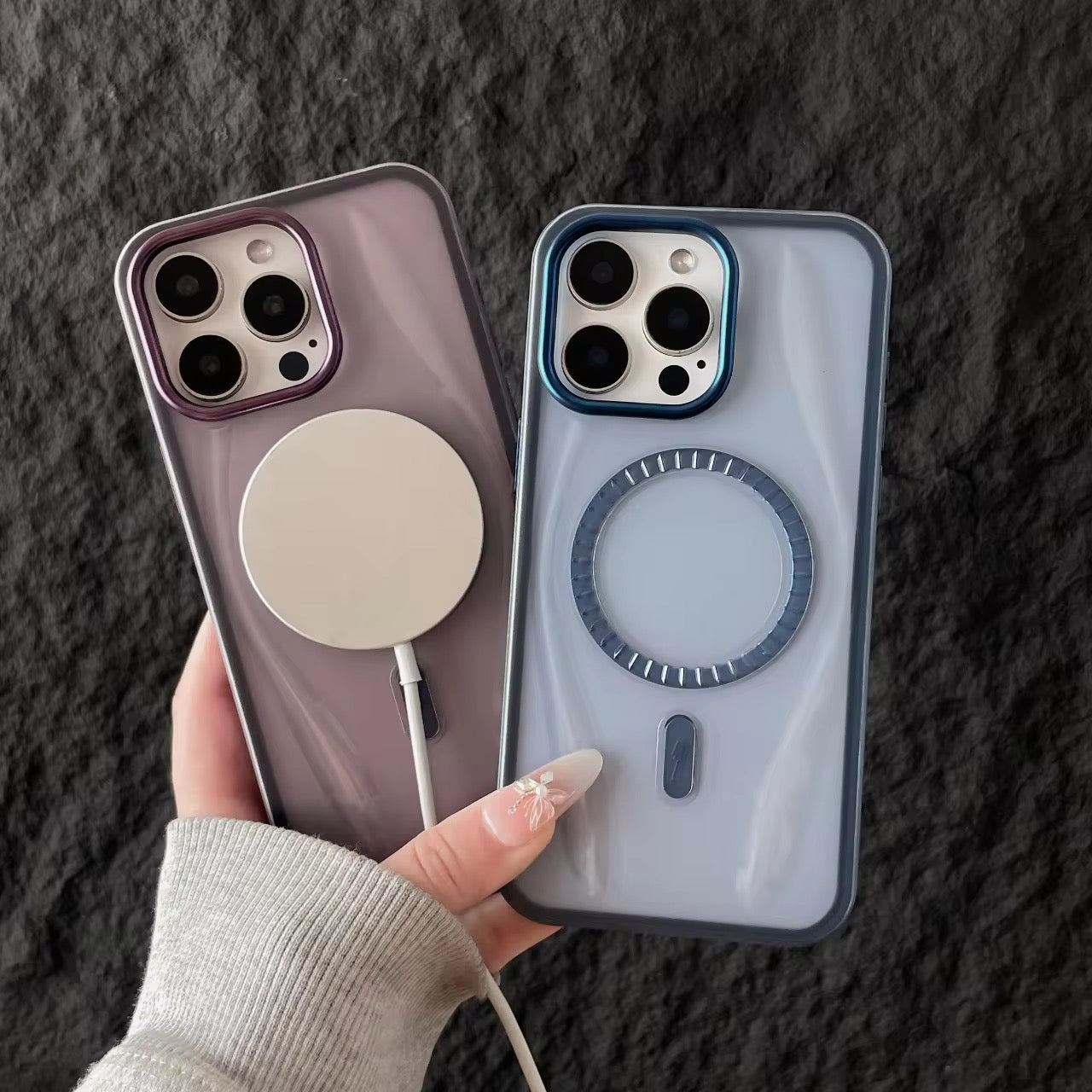 SnapFrost 2-in-1 MagSafe Case Mobile Case by CoverMeUp