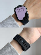 New Style Silicon Watch Band 44/45/46/49 mm (Black)