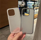 Protective Apple iPhone Back Cover - TPU line Paper Case for iPhone - Style 2