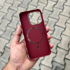 Luxo Red Check Case With Magsafe ( No. 1896 ) Mobile Case by CoverMeUp - Style 3