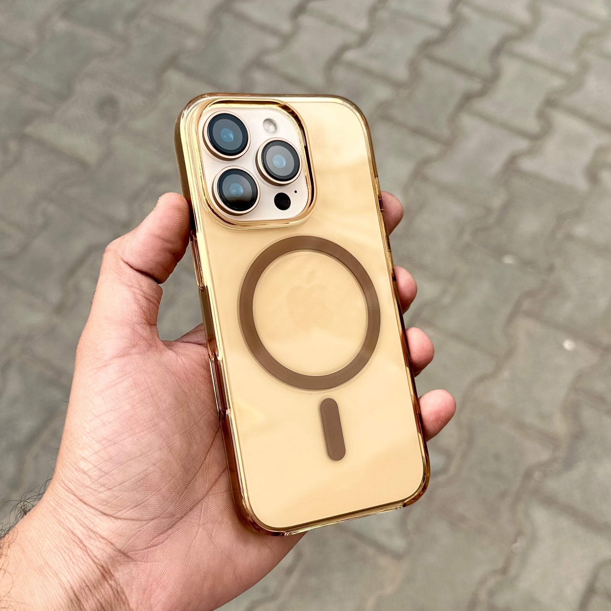IC Magsafe TPU Case-Desert Brown ( No. 1430 ) Mobile Case by CoverMeUp - Style 2