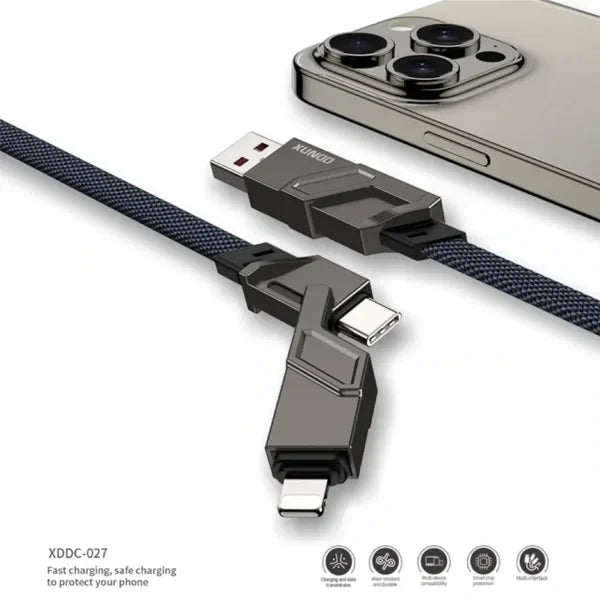 FusionLink 4-in-1 Fast Charging Cable