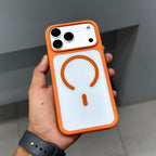 LAZY BOAT UFO CASE WITH MAGSAFE CASE - ORANGE ( No. 2505 ) Mobile Case by CoverMeUp - Style 3