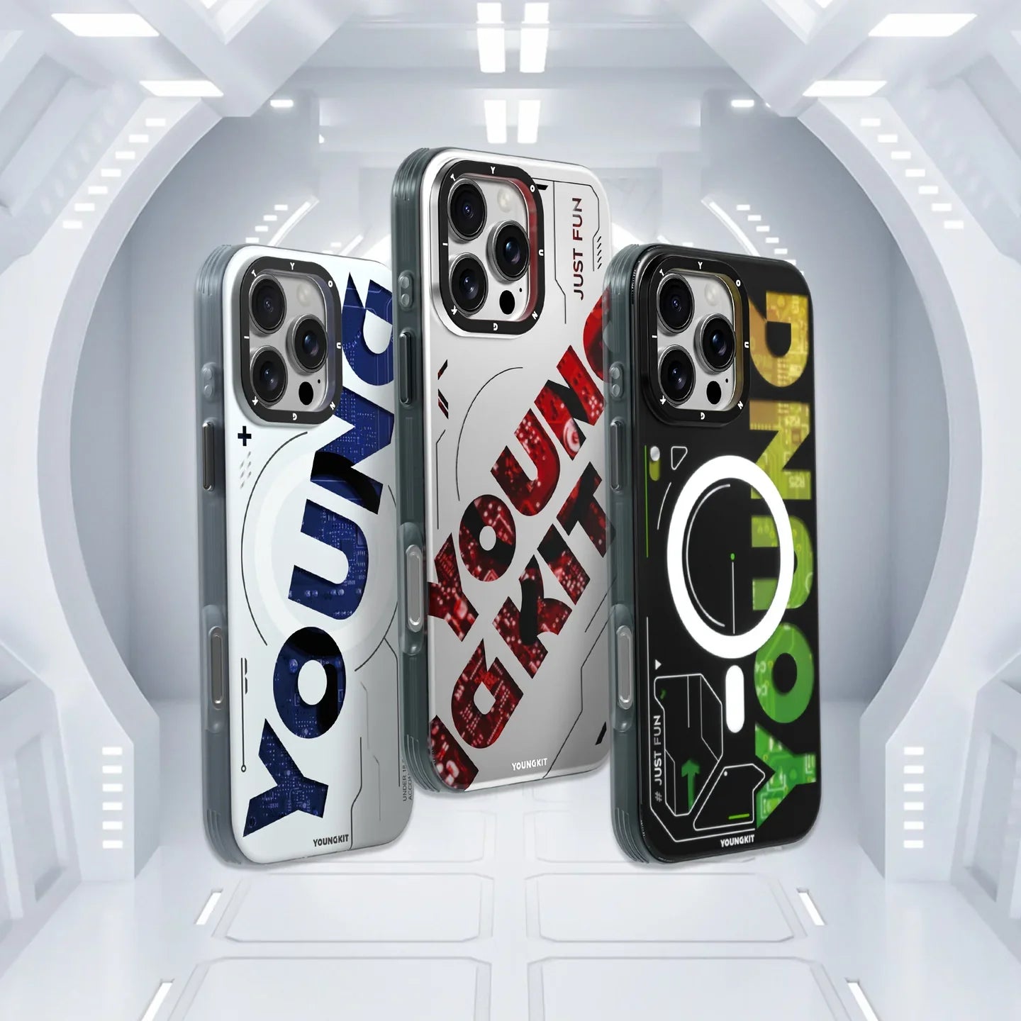 Protective Apple iPhone Back Cover - Premium MagSafe Hard Printed iPhone Case