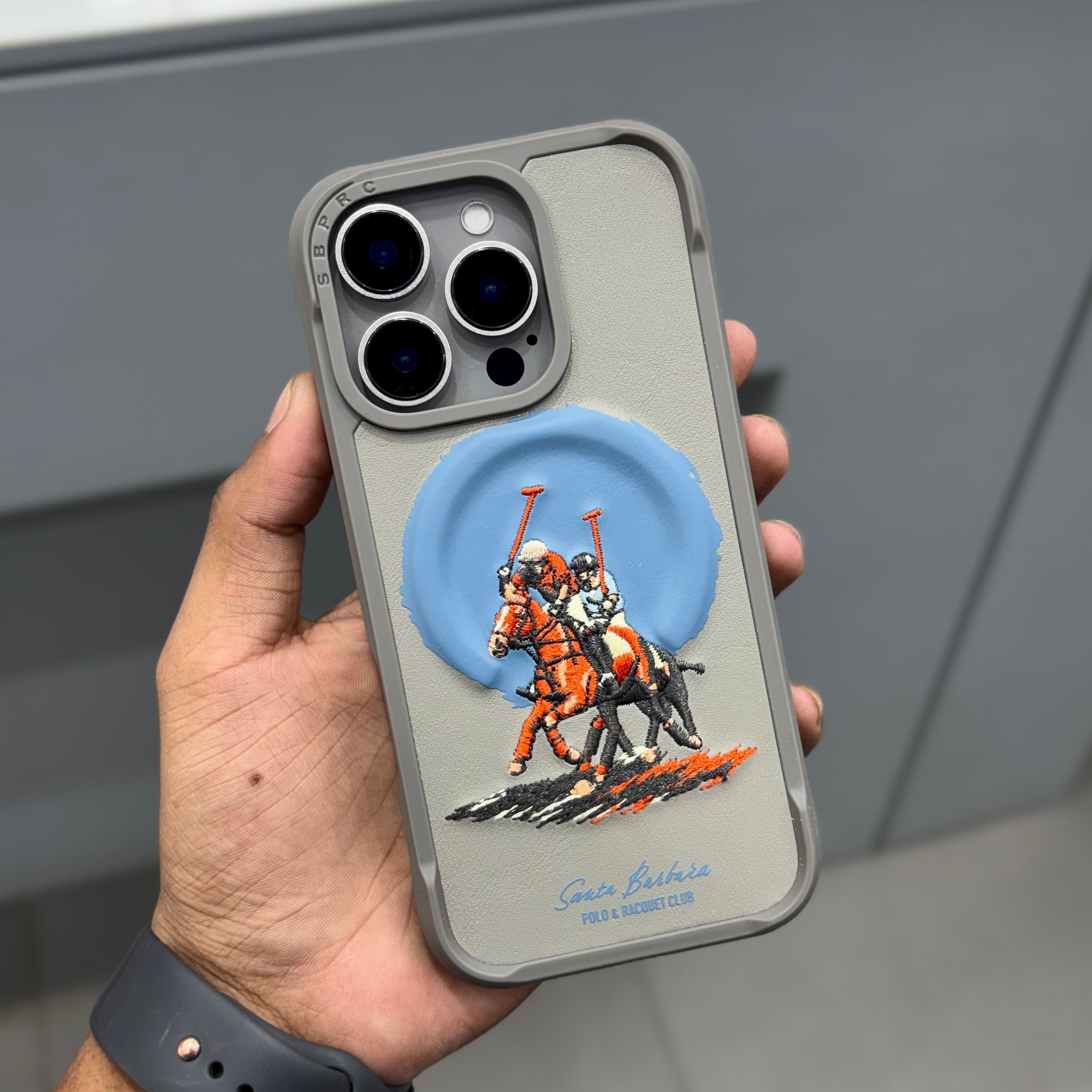 SANTA BARBARA AUBREY - Grey ( No. 2297 ) Mobile Case by CoverMeUp