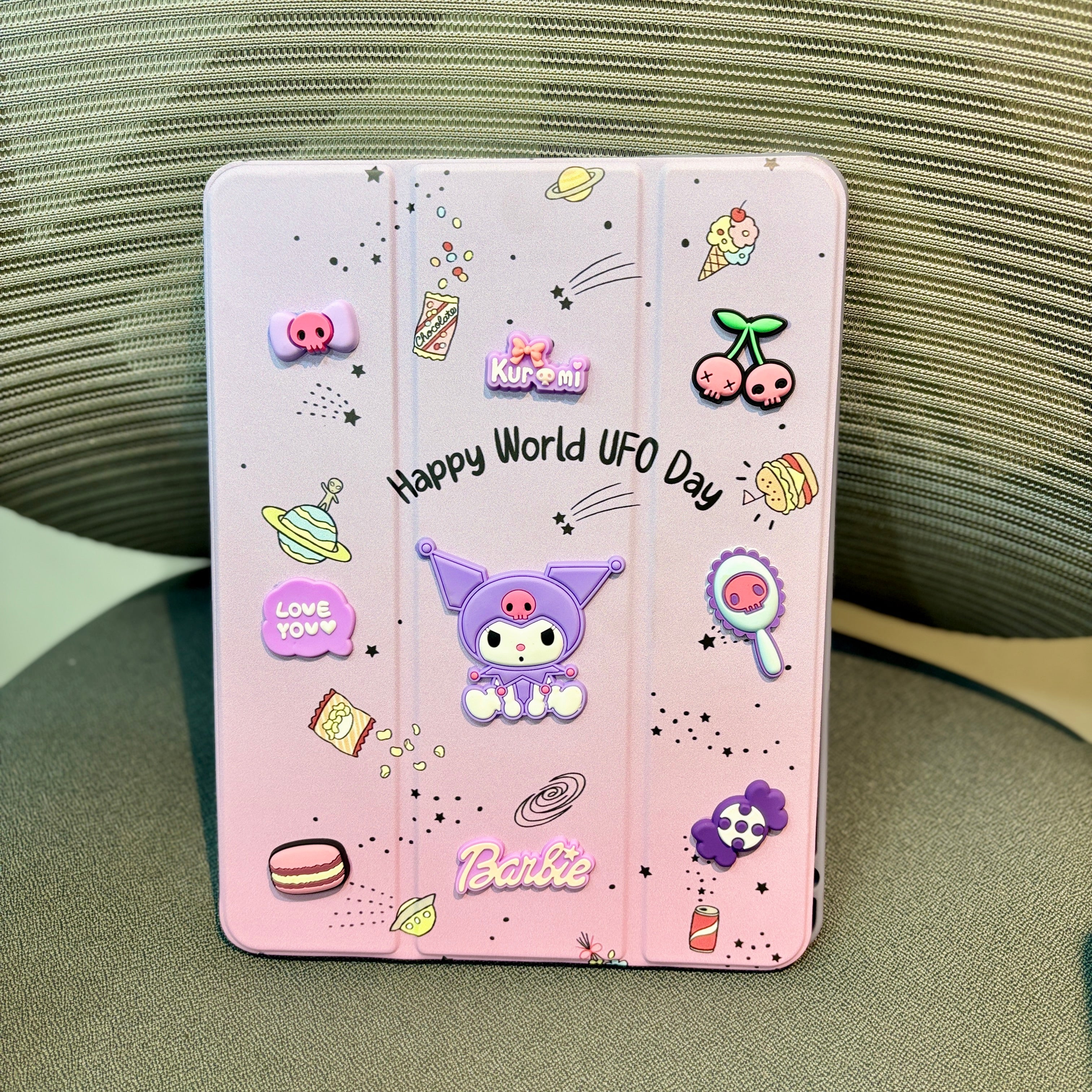Kuromi - 3D Cartoon Printed iPad Case