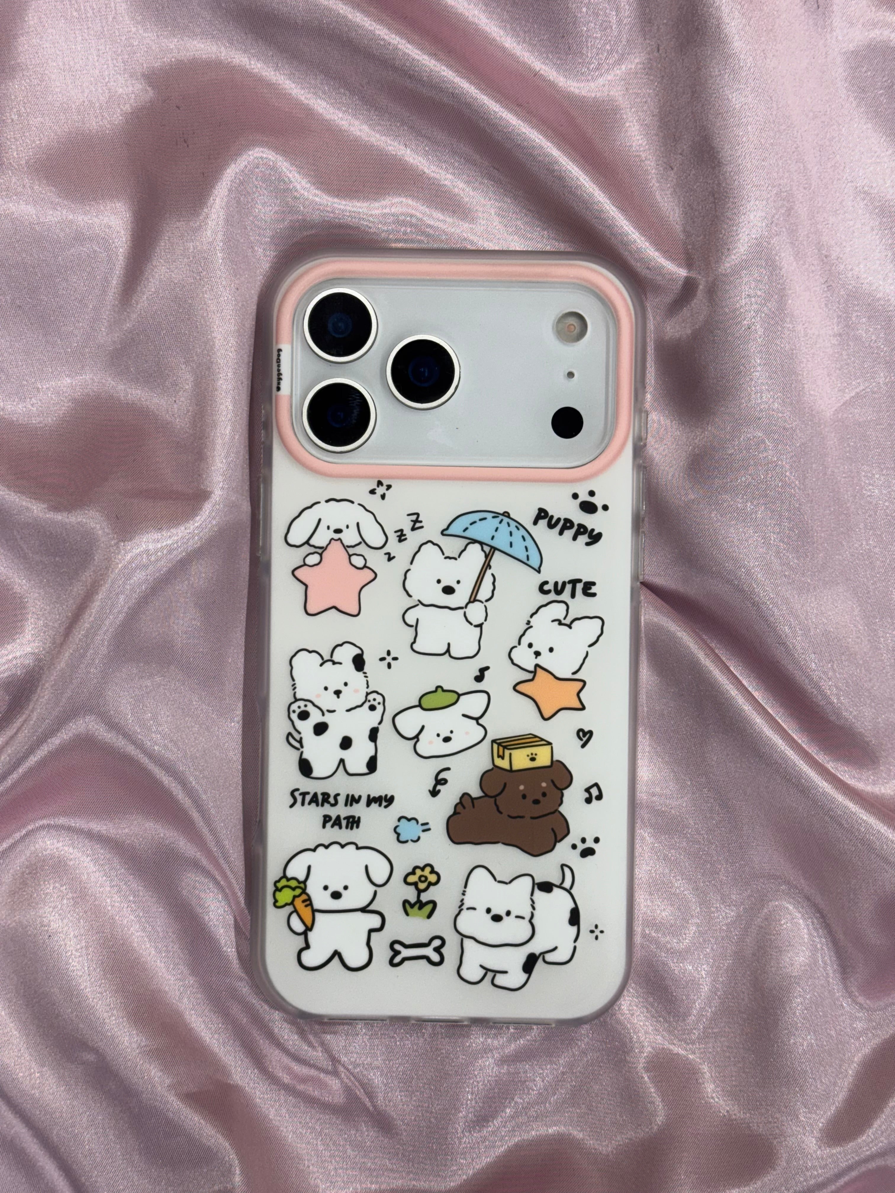 Cartoon Designer Matte Finish Case for iPhone 17 Pro Max