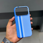 LUXO MAGSAFE CASE - SKY BLUE LINE ( No. 4067 ) Mobile Case by CoverMeUp - Style 4
