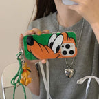 Protective Apple iPhone Back Cover - Cute Disney Character Case for iPhone with strap - Style 2