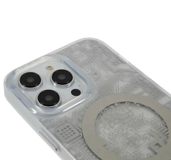 PQY GEEK SERIES CIRCUIT BOARD STYLE CASE FOR IPHONE 14