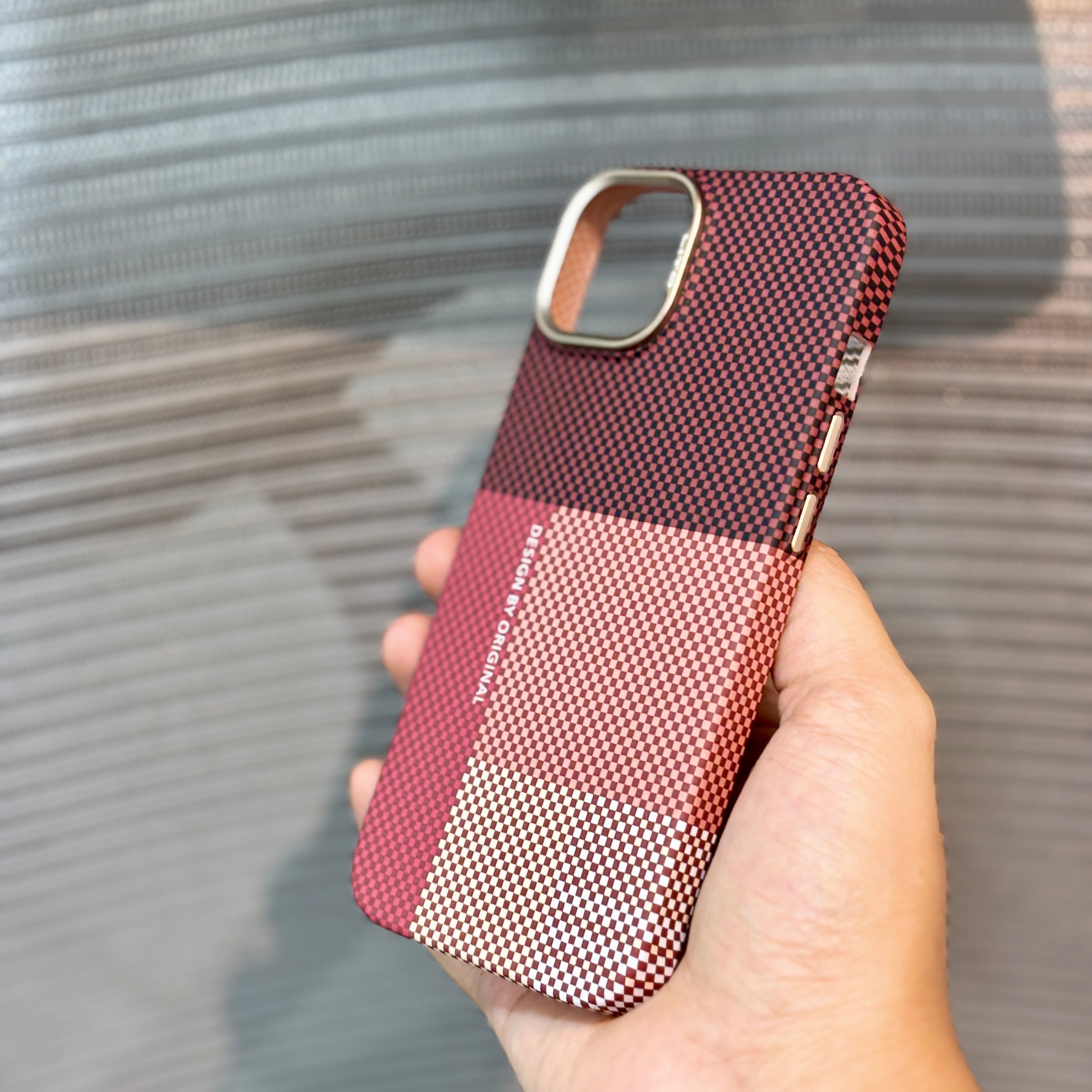 Protective Apple iPhone Back Cover - PixelSunset Carbon Fiber MagSafe iPhone 17 Pro Case - Style 3