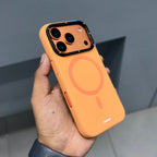 YOUNGKIT HARD SILICON MAGSAFE CASE - Orange ( No. 2392 )