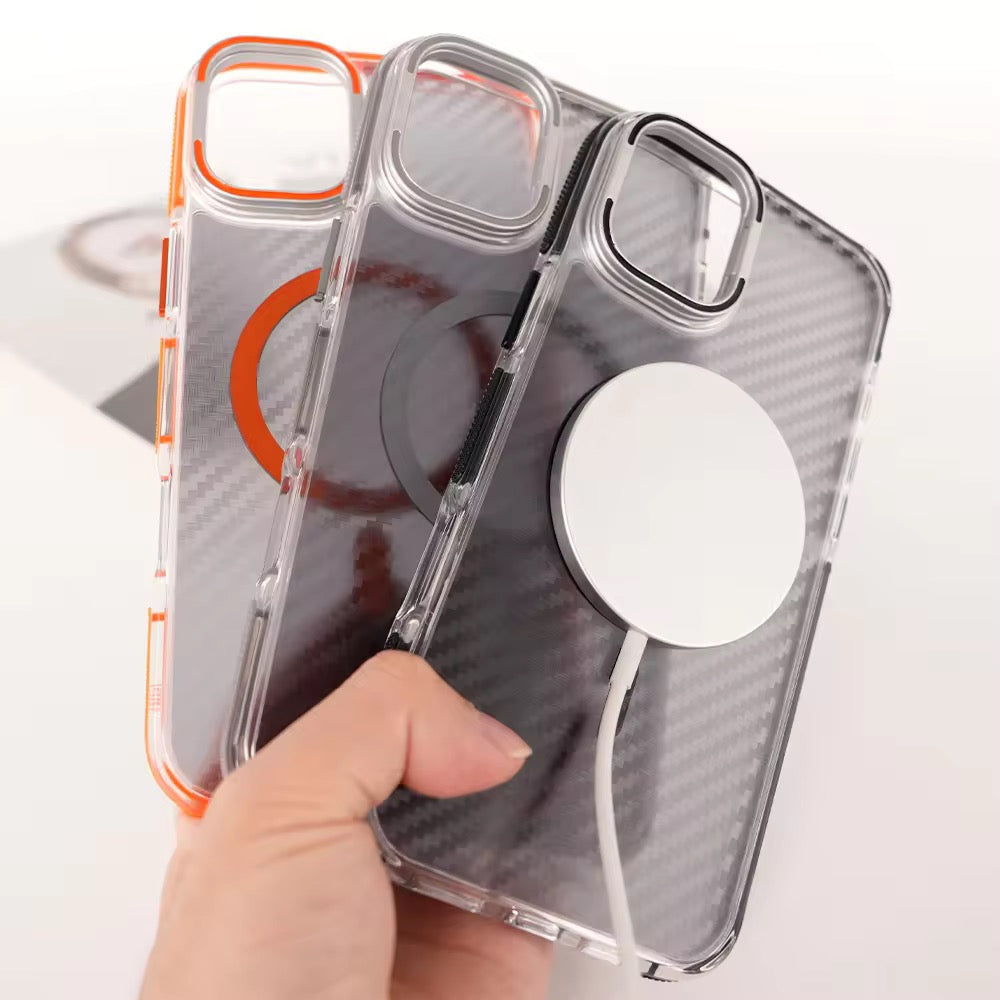 Protective Apple iPhone Back Cover - CarbonStand MagSafe iPhone Case - Style 2