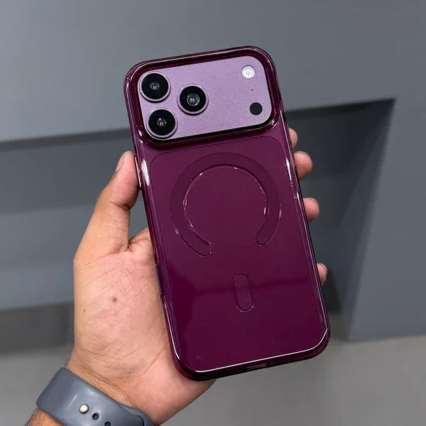 CMAQ PRISM PRO MAGSAFE CASE - WINE RED FOR IPHONE