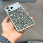 Protective Apple iPhone Back Cover - GleamLuxe Bling iPhone 17 Case - Style 4