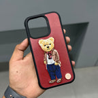 ZUCK BEAR LONDON CLASSIC - BURGUNDY ( No. 3338 ) Mobile Case by CoverMeUp - Style 3