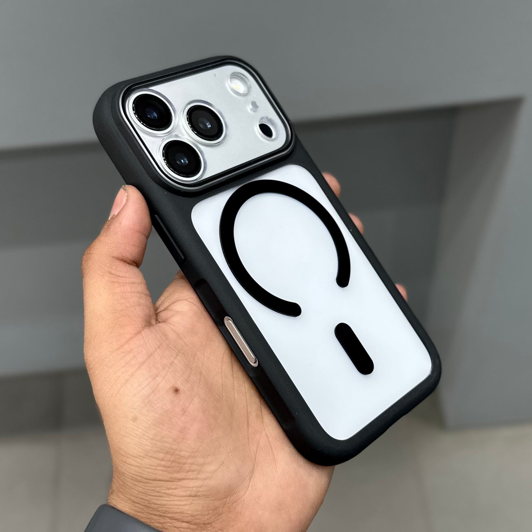 NY CAMO SHIELD MAGSAFE CASE - BLACK ( No. 3047 )