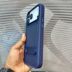 StripeVault Stand iPhone 17 Series Case