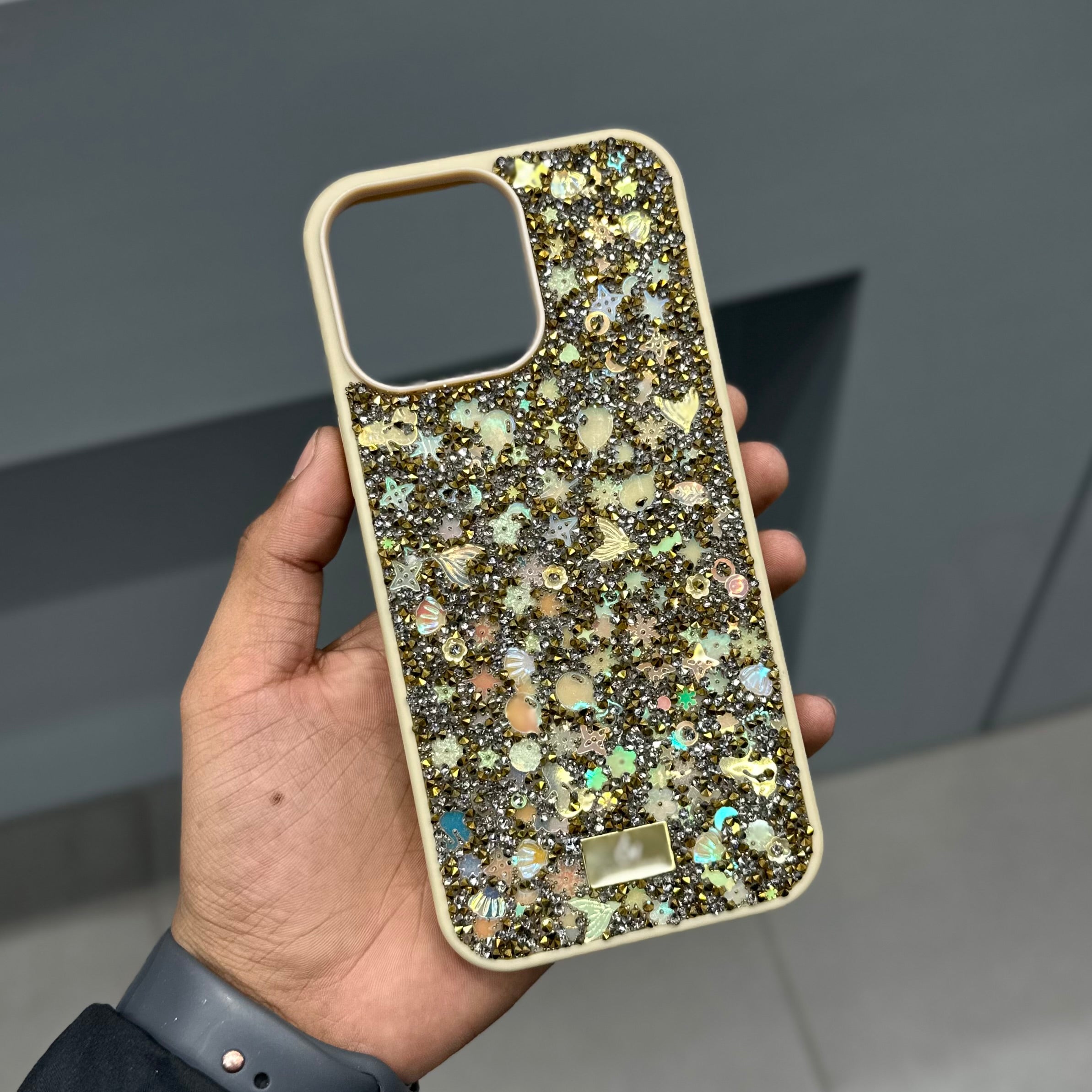 THE BLING WORLD CASE - DESERT BROWN ( No. 2636 ) Mobile Case by CoverMeUp - Style 3