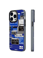 Protective Apple iPhone Back Cover - Youngkit Source Code Series Magnetic Safe Wireless Case for Apple iPhone 14 Pro Max | Blue