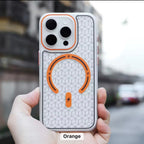Protective Apple iPhone Back Cover - MagSafe Printed Matte Hard Case for iPhone - Style 5