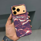 FREE AIR CARBON WAVE - BROWN ( No. 3122 ) Mobile Case by CoverMeUp