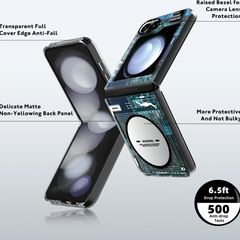 Circuit Board Futuristic Case for Samsung Galaxy Z FLIP 6
