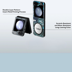 Circuit Board Futuristic Case for Samsung Galaxy Z FLIP 6