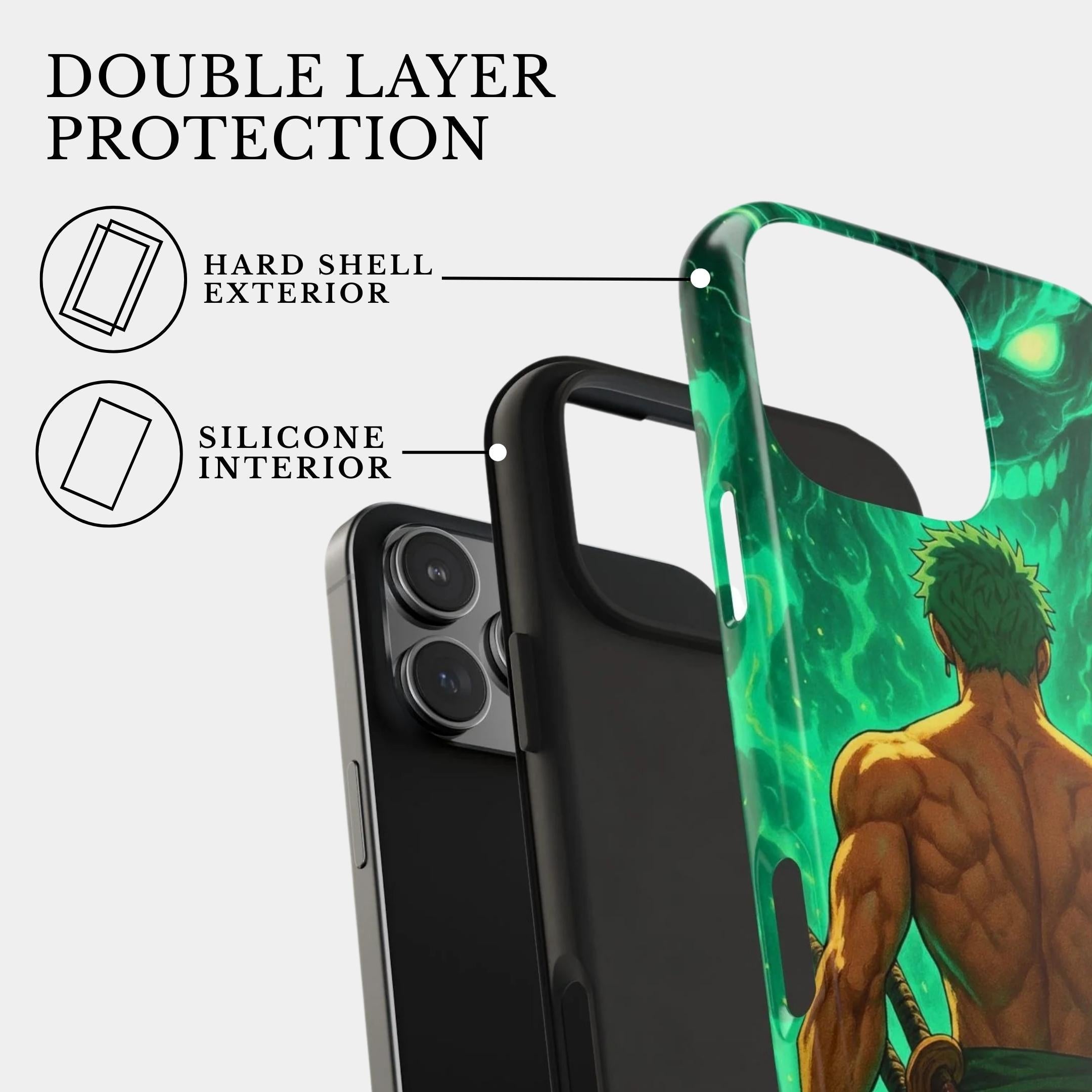 The Zoro Ironveil | #1123 Mobile Case by CoverMeUp - Style 2