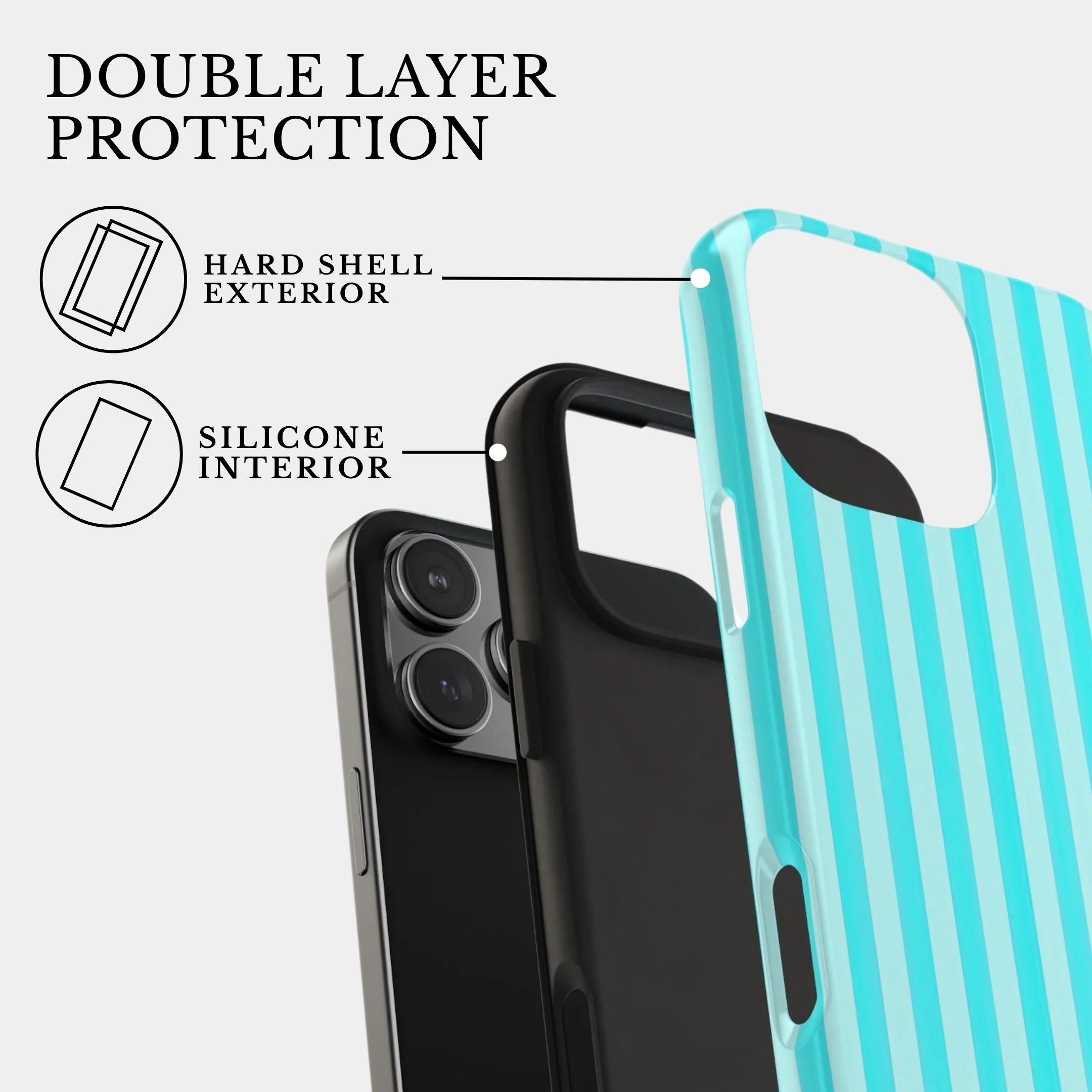 The Glacier Stripes | #1153 Mobile Case by CoverMeUp - Style 2