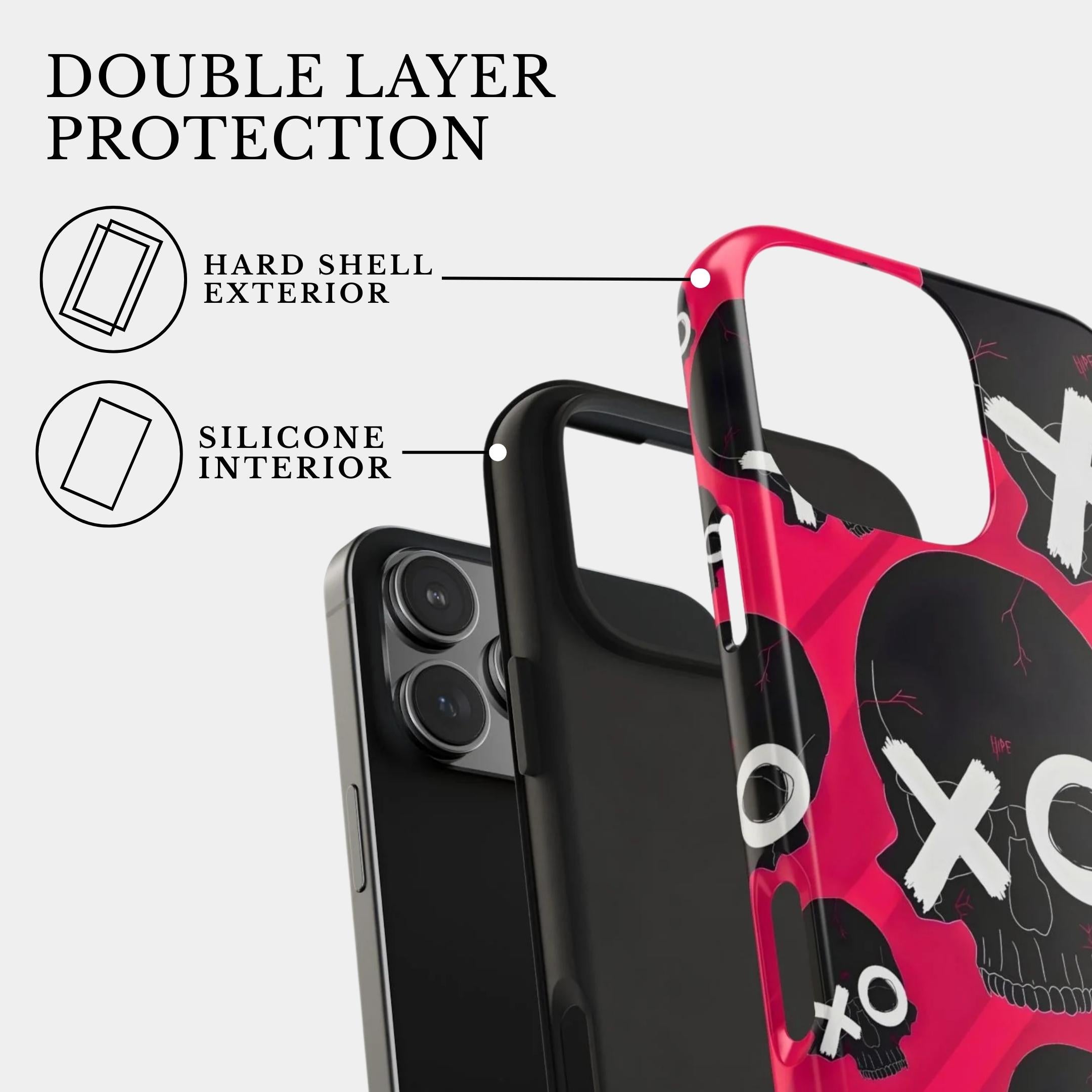 The XO Skull | #1080 Mobile Case by CoverMeUp - Style 2