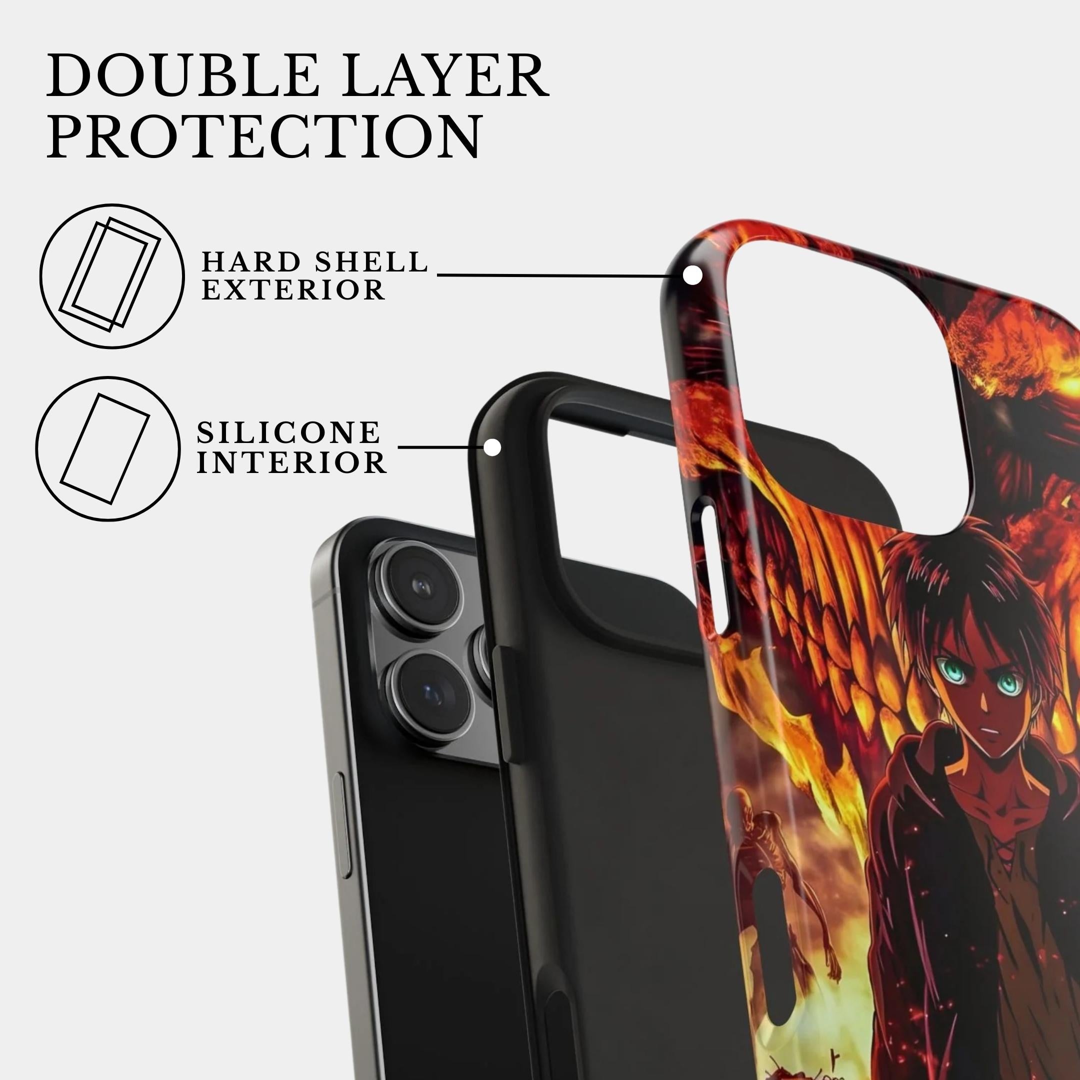 The Eren Ragnarok | #1009 Mobile Case by CoverMeUp - Style 2