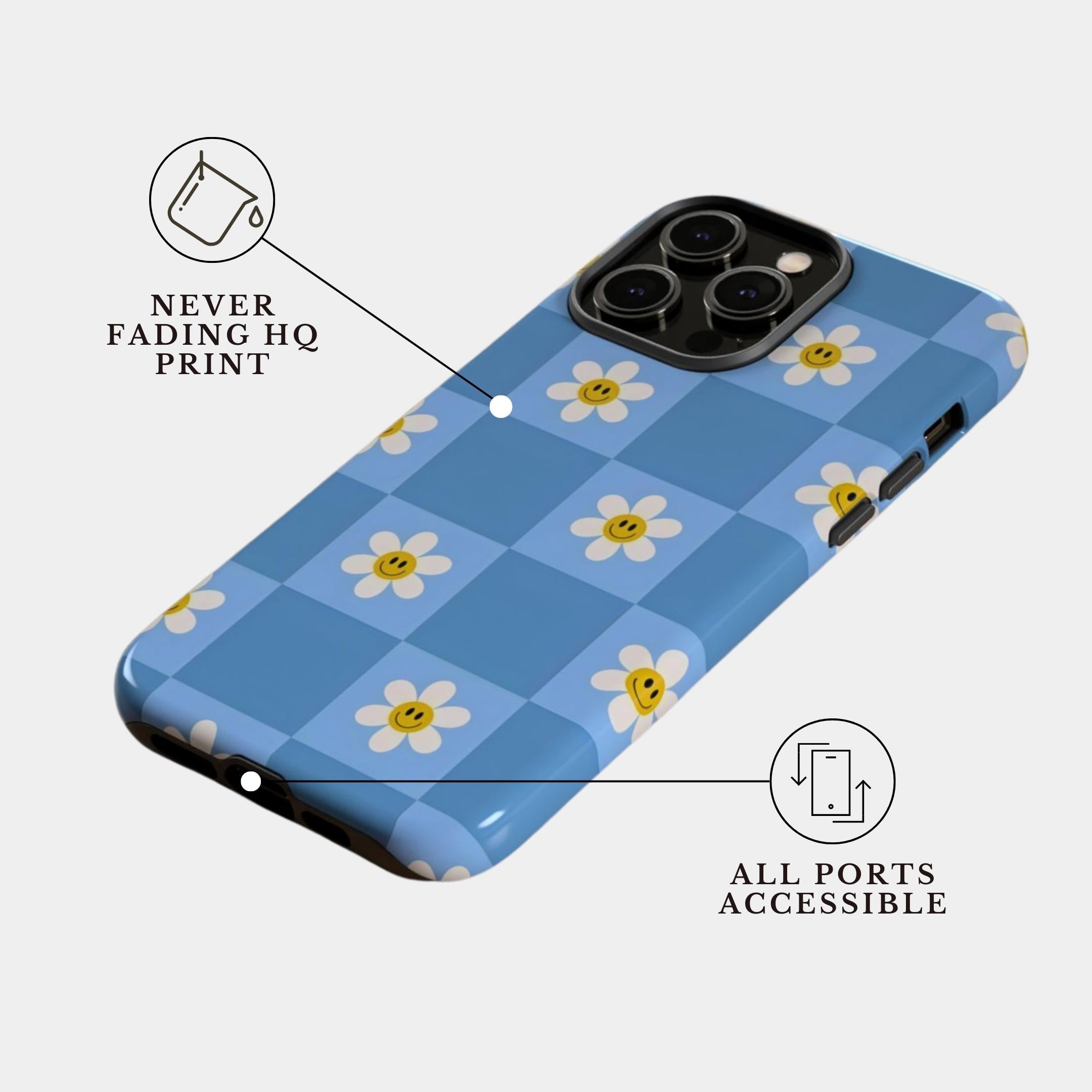 The Happy Florals | #1157 Mobile Case by CoverMeUp - Style 4