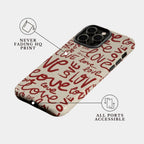 The Crimson Script | #1161 Mobile Case by CoverMeUp - Style 4