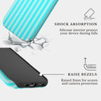 The Glacier Stripes | #1153 Mobile Case by CoverMeUp - Style 5
