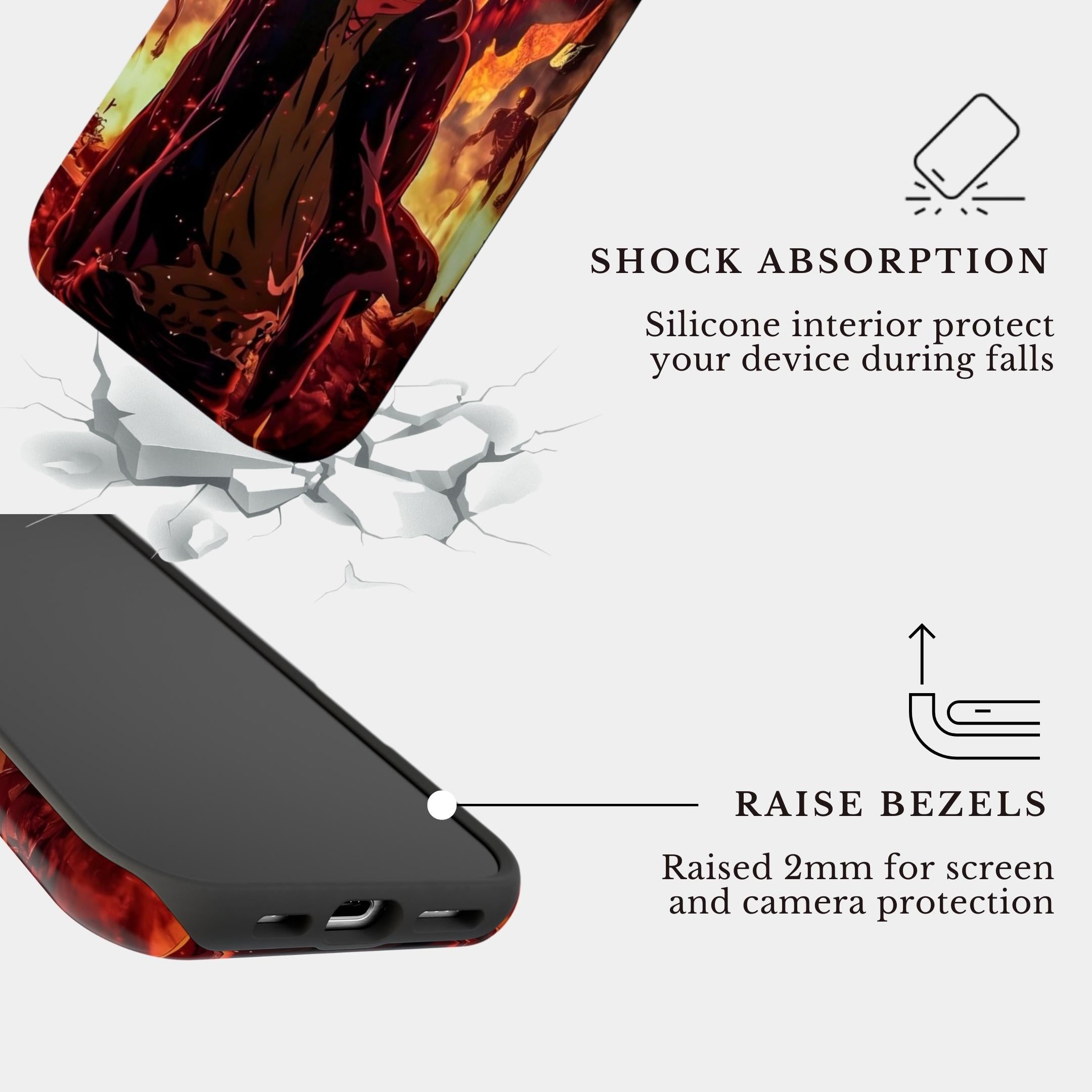 The Eren Ragnarok | #1009 Mobile Case by CoverMeUp - Style 5
