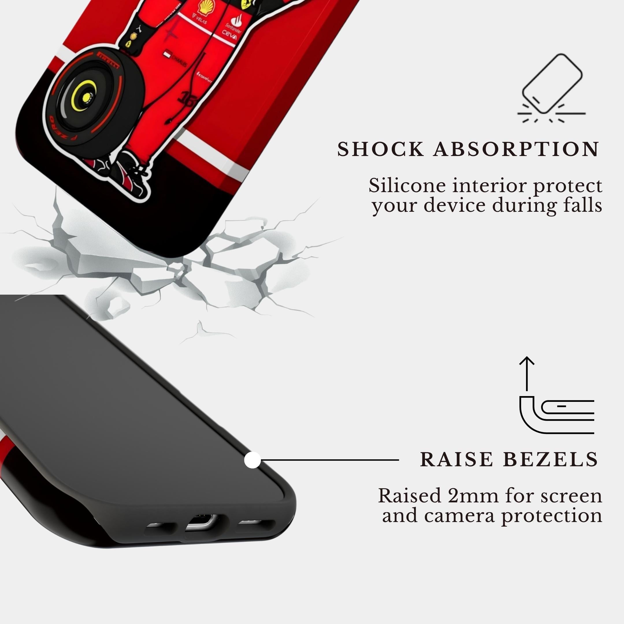 The Ferrari VivaCore | #1072 Mobile Case by CoverMeUp - Style 4