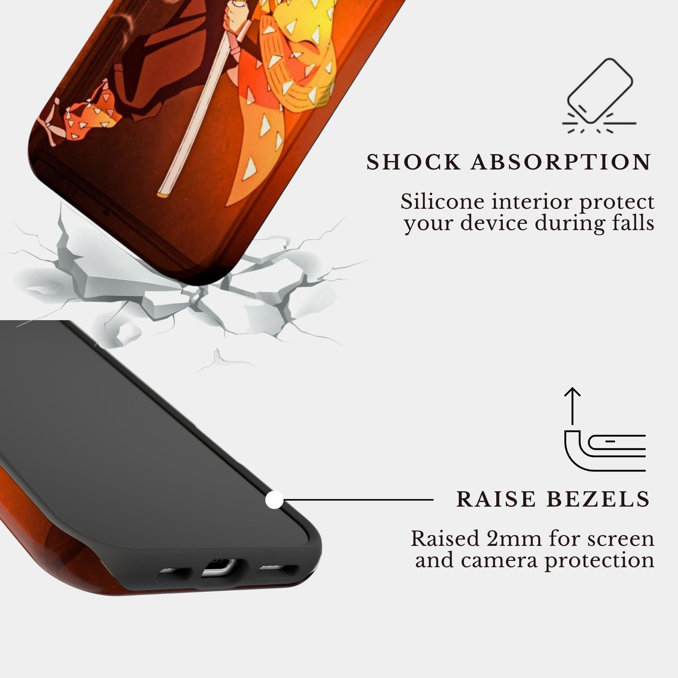 The Zenitsu Surge | #1076 Mobile Case by CoverMeUp - Style 4