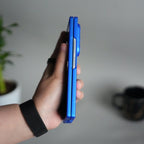 Matte Hard Back Cover For Samsung Galaxy Z Fold 8 Ultra | Case with S-Pen Slot & Front Glass | | Blue